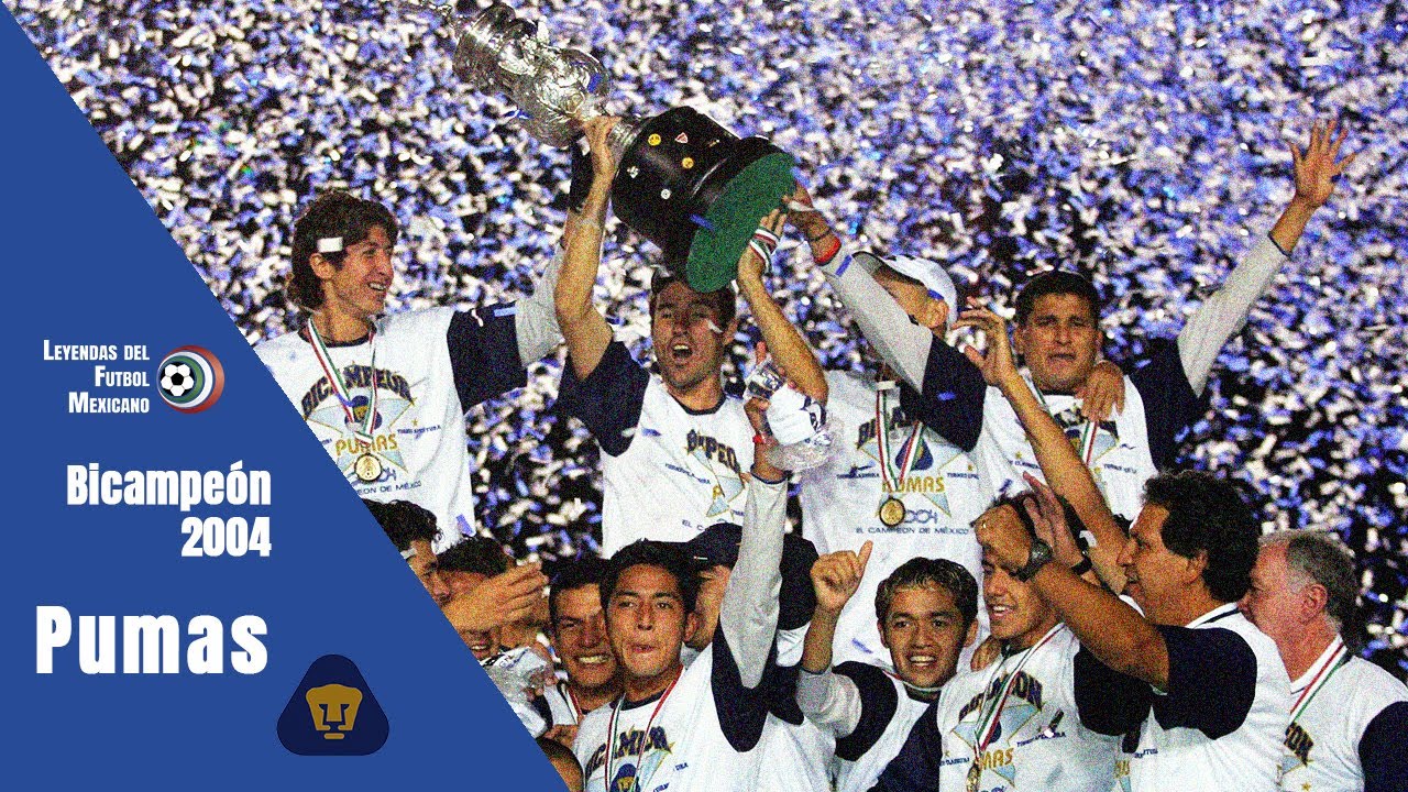 PUMAS BICAMPEÓN 2004: El documental. Campeón de Campeones y Trofeo Santiago Bernabéu.