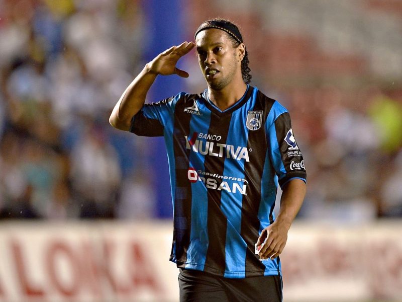 Cuando Ronaldinho llegó a levantar el rating de la Liga MX