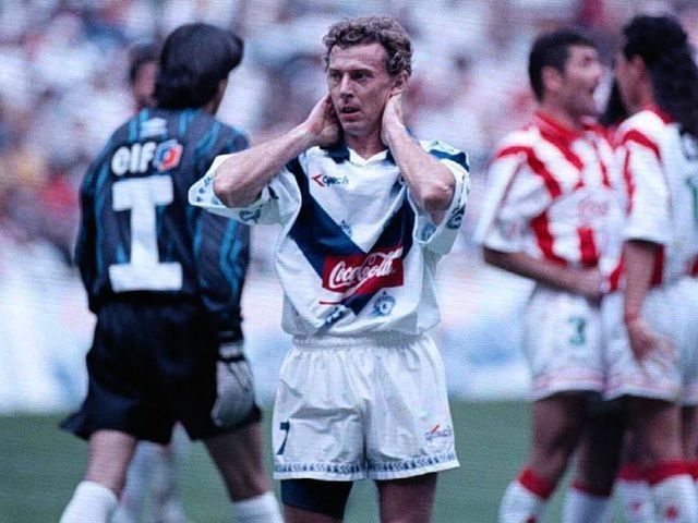 Cuando Butrageño falló el gol del título celayense frente al arco en la 95-96