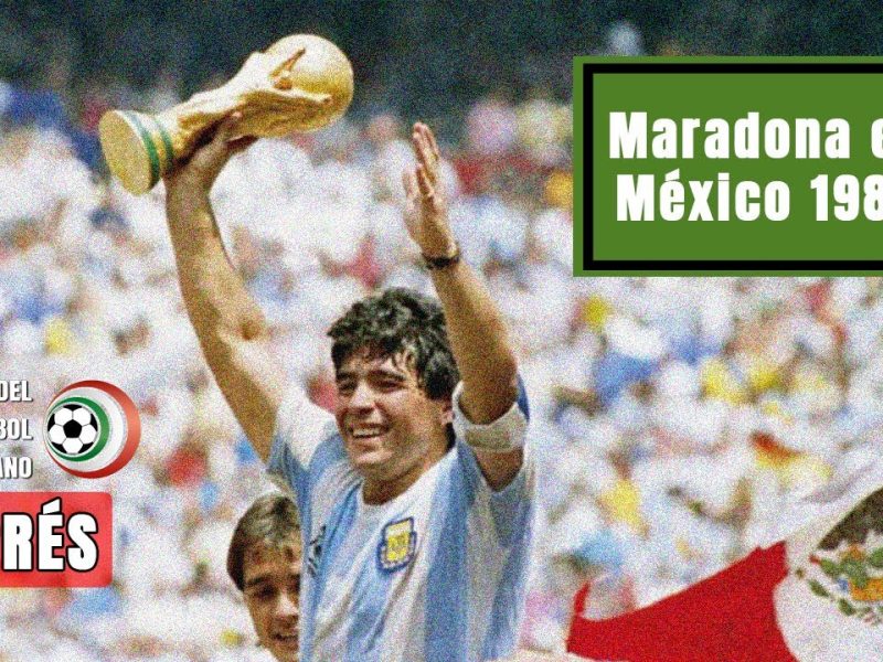 Así jugó Diego Armando MARADONA en el Mundial de MÉXICO 1986
